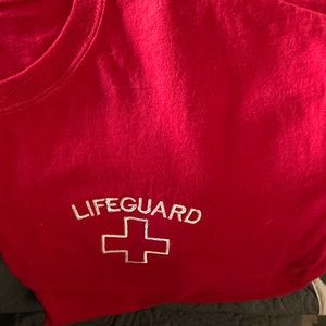 Life guard tshirt ,multiple sizes